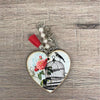 Heart Key Tags - Bird in Cage - Something From Home - South African Shop
