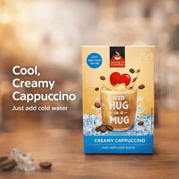 Hug-in-a-Mug - Creamy Iced Cappuccino (8 x 24g) Facebook Ad