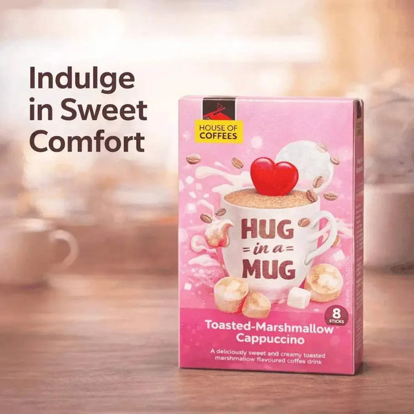 Hug-in-a-Mug - Toasted Marshmallow Cappuccino (8 x 24g) Facebook Ad