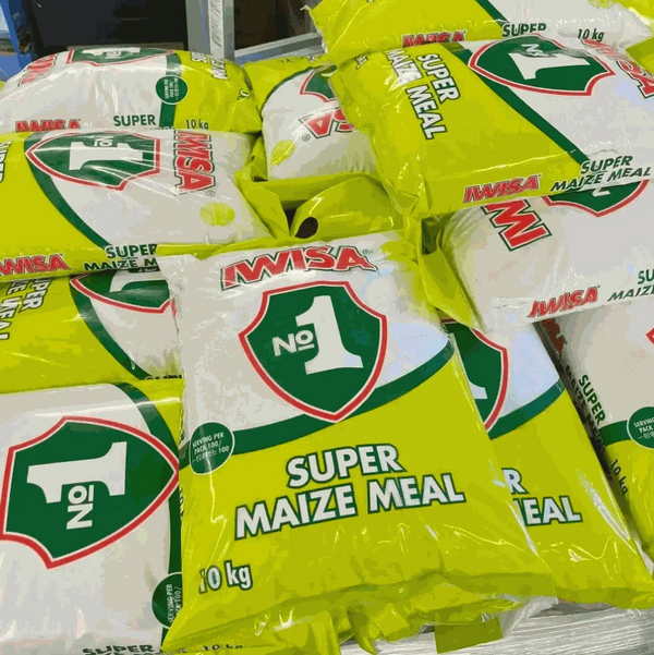IWISA Maize Meal 10kg package rich in nutrients and authentic South African quality