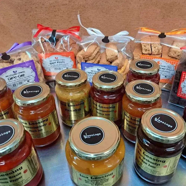 Ina Lessing Tomato Jam 500g jar handcrafted all-natural tomato condiment