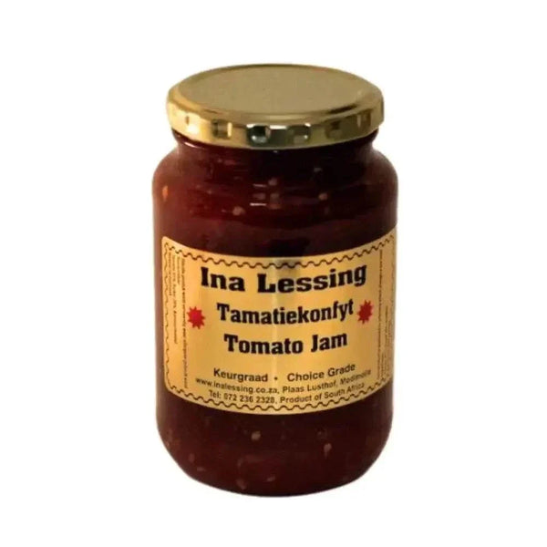 Ina Lessing Tomato Jam 500g jar handcrafted fresh tomato condiment