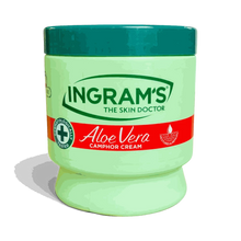 450ml Ingrams Aloe Vera Camphor Cream tube for moisturizing dry skin