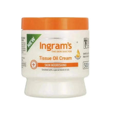 Ingrams Camphor Cream 450ml tube with natural essential oils and herbal extracts for deep skin hydration and healing