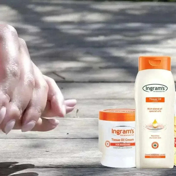 Ingrams Camphor Lotion Tissue Oil 400ml moisturizing dry skin fast-absorbing non-greasy formula