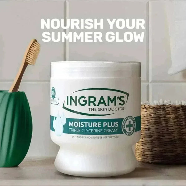 Ingrams Moisture Plus Triple Glycerine 450ml - Deep Hydration & Skin ...