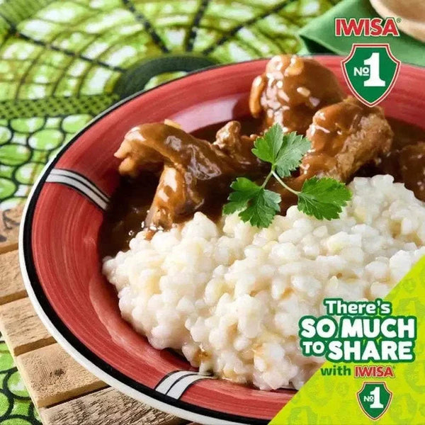 Iwisa Samp 2.5kg package for traditional South African cooking