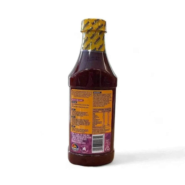 Jan Braai Basting Ribs & Wings 750ml bottle with rich smoky South African sauce for grilling ribs and chicken wings