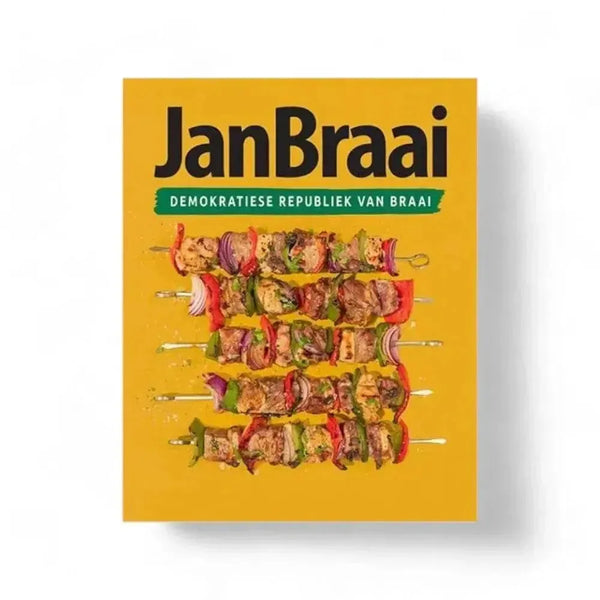 Jan Braai Demokratiese Republiek van Braai recipe book with traditional South African braai dishes