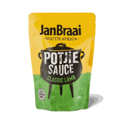 Jan Braai Sauces Classic Lamb Potjie Sauce 400g pouch for savory South African lamb dishes
