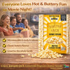 Jumpin Jack Gourmet Popcorn Butter Seeds 85g microwave popcorn bag with butter flavoring