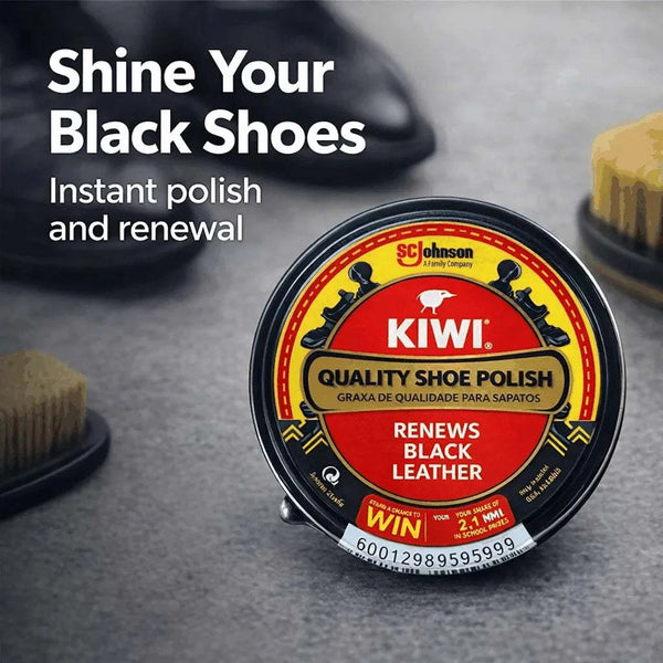 Kiwi Quality Shoe Polish (Black) - 50ml Facebook Ad