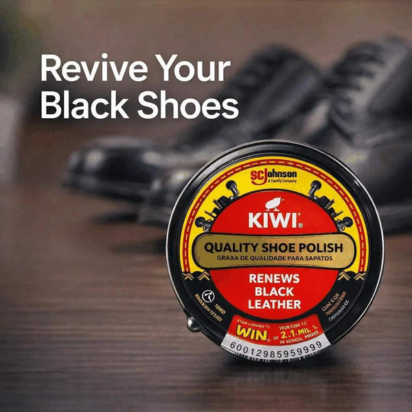 Kiwi Quality Shoe Polish (Black) - 50ml Facebook Ad