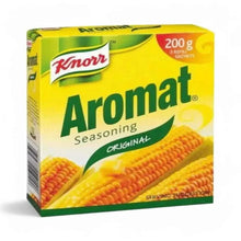 Knorr Aromat Original seasoning 3 x 67g refill pack, enhances meals with savory flavors.