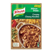 Knorr Mince Mate Cheesy Noodles 250g creamy cheesy sauce with lean beef mince meal kit