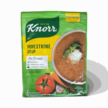 Knorr Minestrone Soup 50g packet with sustainably grown vegetables and herbs, easy-to-prepare classic minestrone soup mix