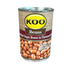 Koo Beans Speckled Sugar Beans 410g in flavored brine for vegetarian dishes