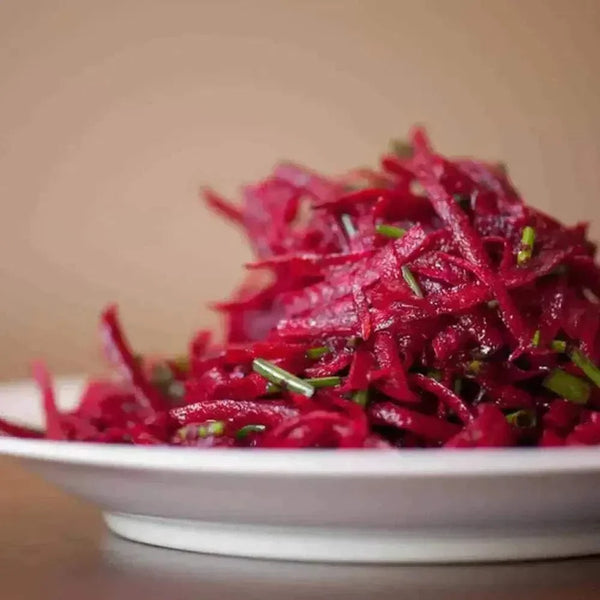 Koo Beetroot grated and spiced 405g can for salads and braai sides