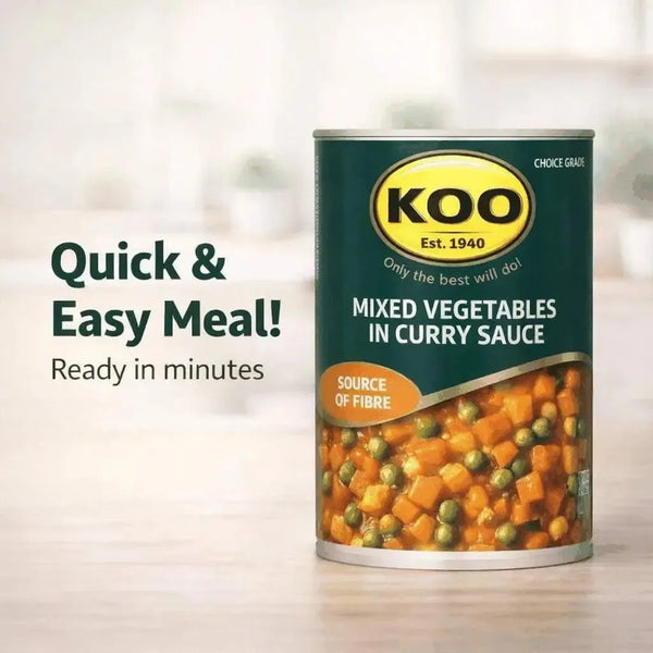 Koo Mixed Vegetables in Curry Sauce - 420g Facebook Ad