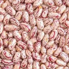 Close-up of Koo Red Speckled Beans, nutritious and high-protein pulses in a 500g pack