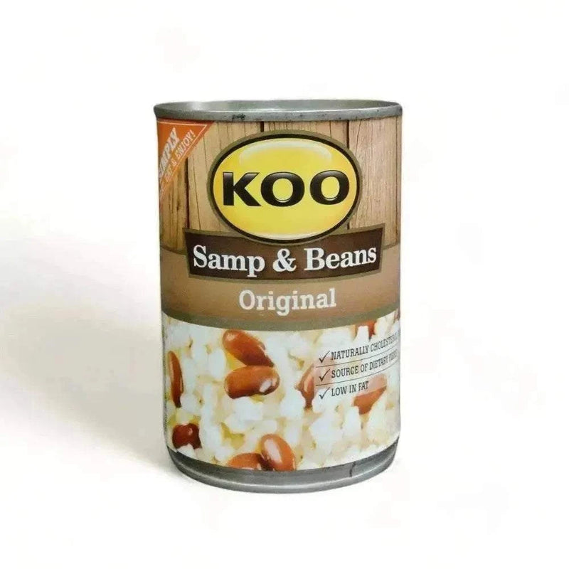Koo Samp & Beans 400g can with hearty samp and beans meal