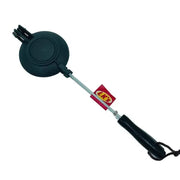 LK black cast iron jaffle maker for toasted sandwiches
