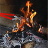 LK's Mild Steel Grid Braai set with canvas bag, firelighters, tongs, and gas lighter for outdoor grilling