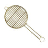 Round mild steel boerewors grid with 310mm diameter and secure 20mm edges for braai cooking.