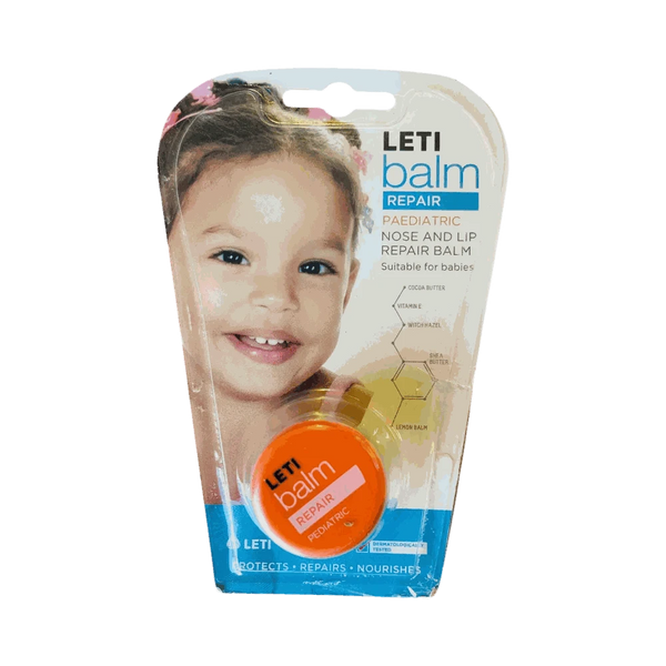 Letibalm Tub paediatric nose and lip repair balm 10ml jar