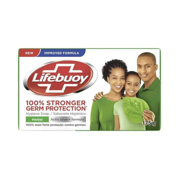 Lifebuoy Herbal Germ Protection soap bar 175g with Activ Silver for effective germ defense