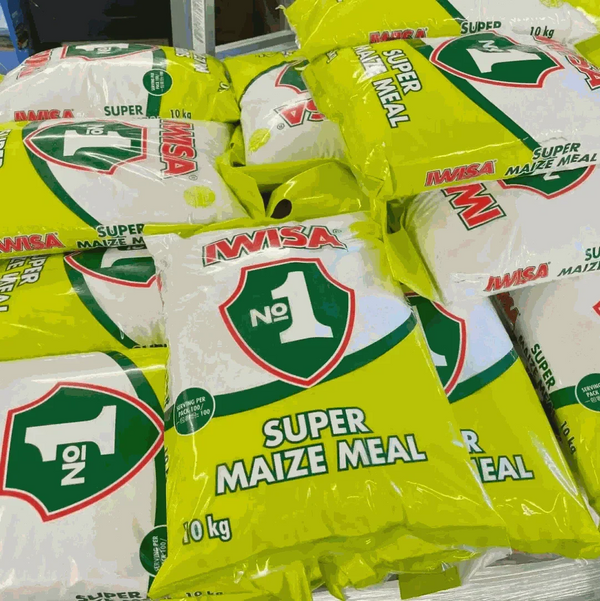 IWISA Maize Meal 10kg package rich in nutrients and authentic South African quality