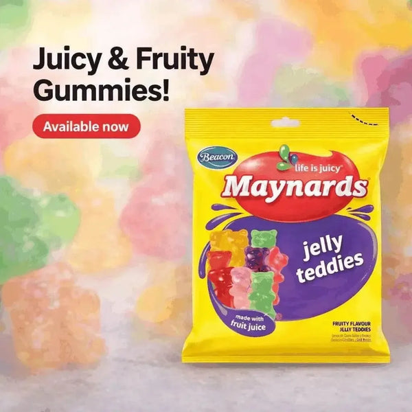 Maynards Enerjelly Mini Teddies - 60g promotional image