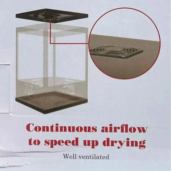 Mellerware Biltong Dryer replacement fan with 240v New Zealand plug for faster drying
