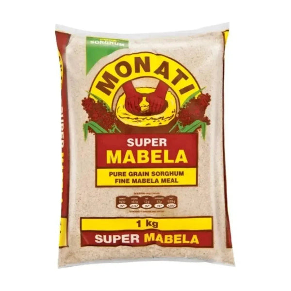 Monati Super Mabela Pure Grain Sorghum 1kg pack nutritious traditional South African staple