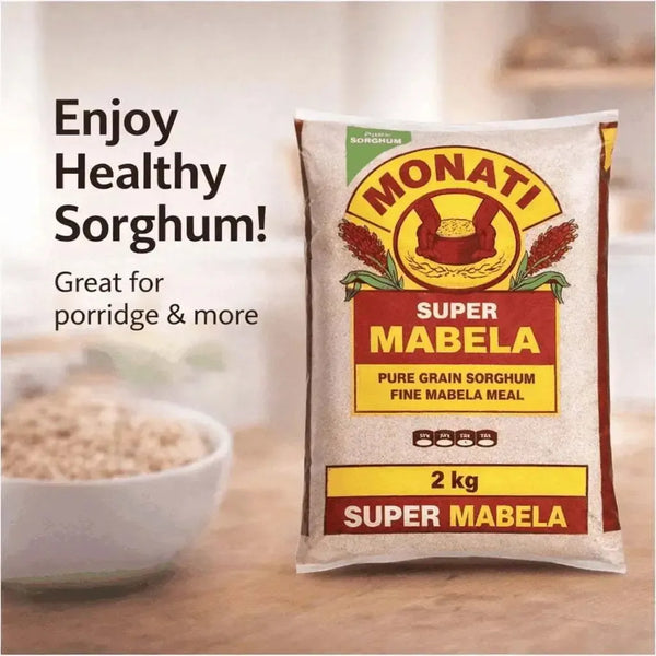 Monati Super Mabela Pure Grain Sorgham (Fine) - 2kg Facebook Ad