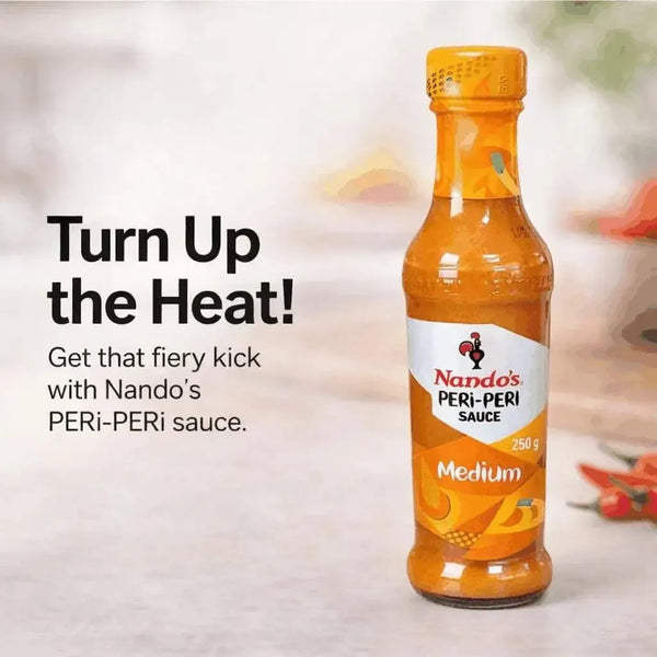 Nando's Peri Peri MEDIUM Sauce 250g Facebook Ad