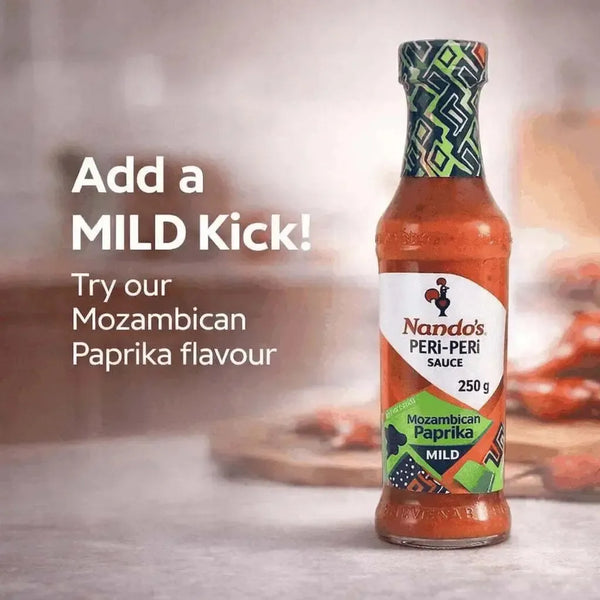 Nando's Mozambican Paprika MILD sauce 250g Facebook Ad