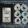 Six pre-tubed 15m natural hog casing lengths in the 90m pack