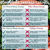 Natural sheep casing quality and casing-type comparison guide