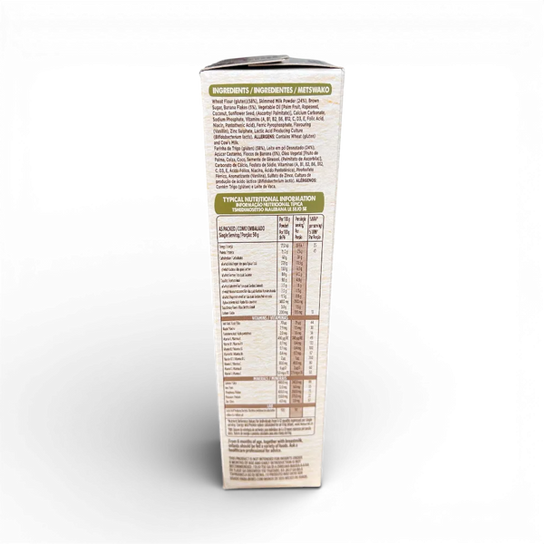 Nestle Cerelac baby cereal with milk and banana flavor 500g pack for infants 6-12 months