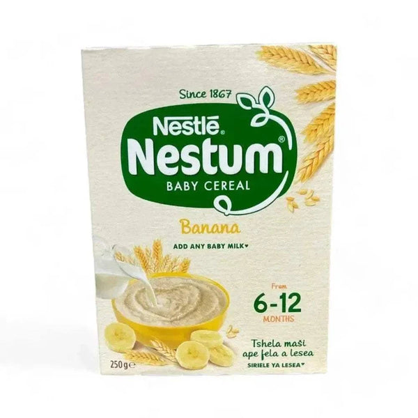 Nestlé Nestum Baby Cereal banana flavor 200g package for infants aged 6-12 months