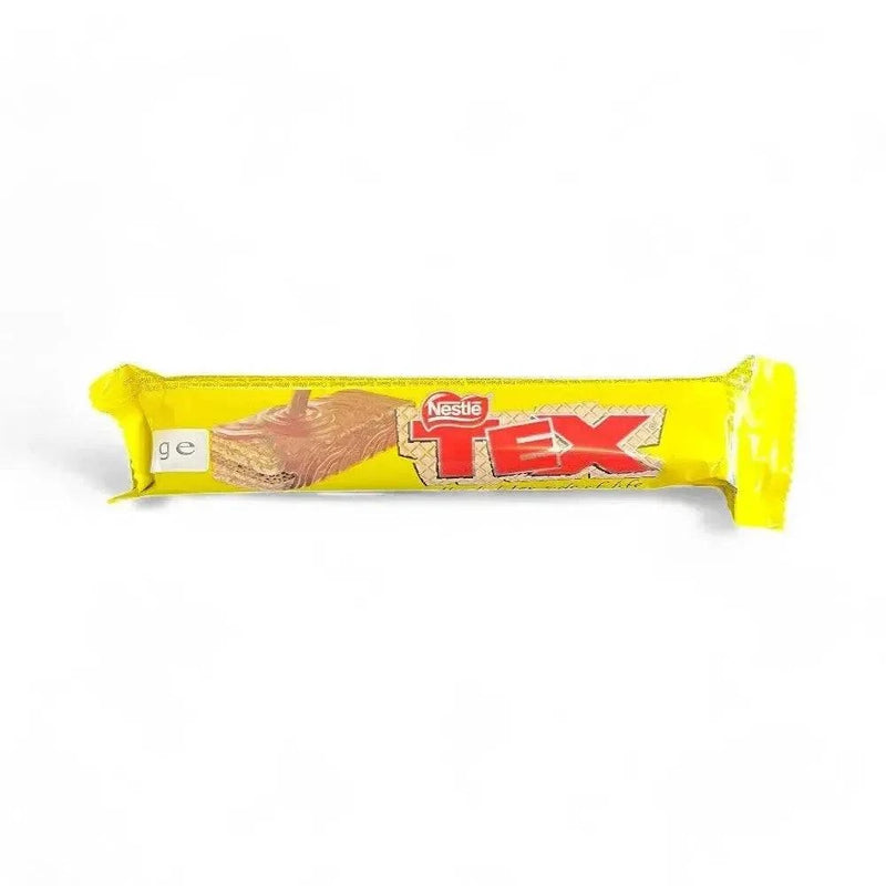Nestle Chocolate Tex 40g bar with creamy milk chocolate and crispy wafer layers, popular South African treat