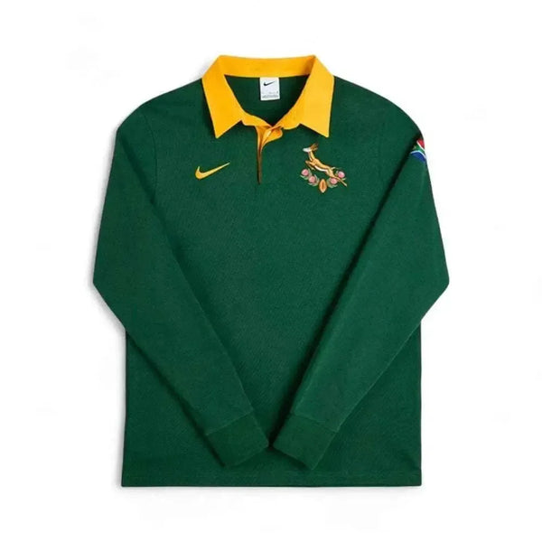 2025 Nike Springboks 30th Anniversary men's long sleeve rugby jersey in 2X-Large celebrating Springboks heritage