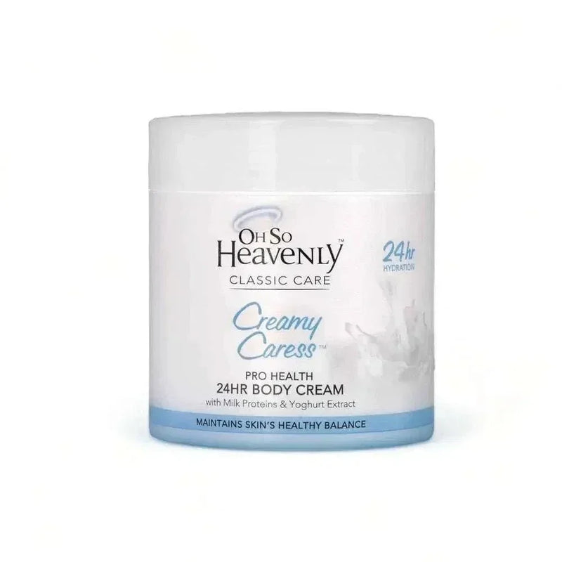 Oh So Heavenly Classic Care Body Cream Creamy Caress 470ml for 24-hour hydration and skin nourishment