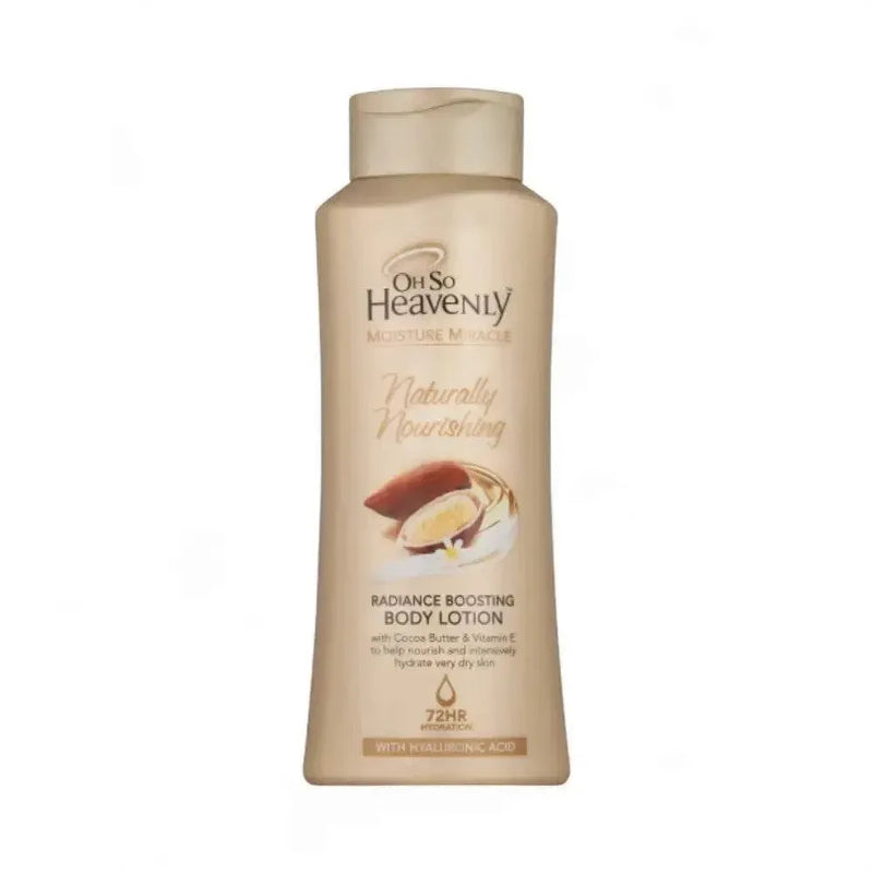 Oh So Heavenly Naturally Nourishing Body Lotion 720ml bottle.