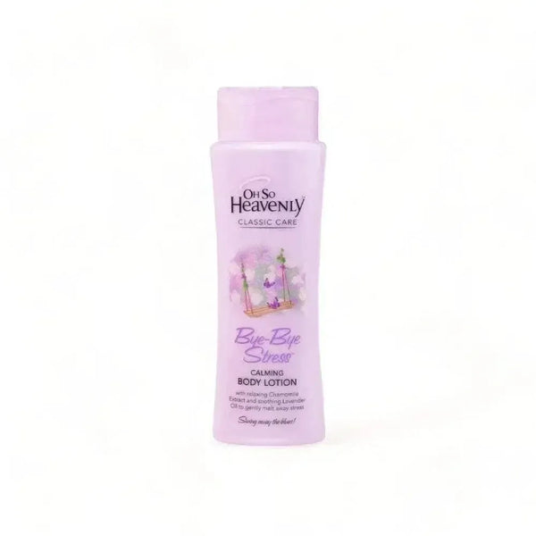 Oh So Heavenly Classic Care Body Lotion Bye Bye Stress 375ml with lavender and chamomile for calming aromatherapy and skin conditioning