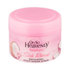 Oh So Heavenly Footspa Sole Retreat exfoliating foot sugar scrub in 220ml pink tub with coconut scent