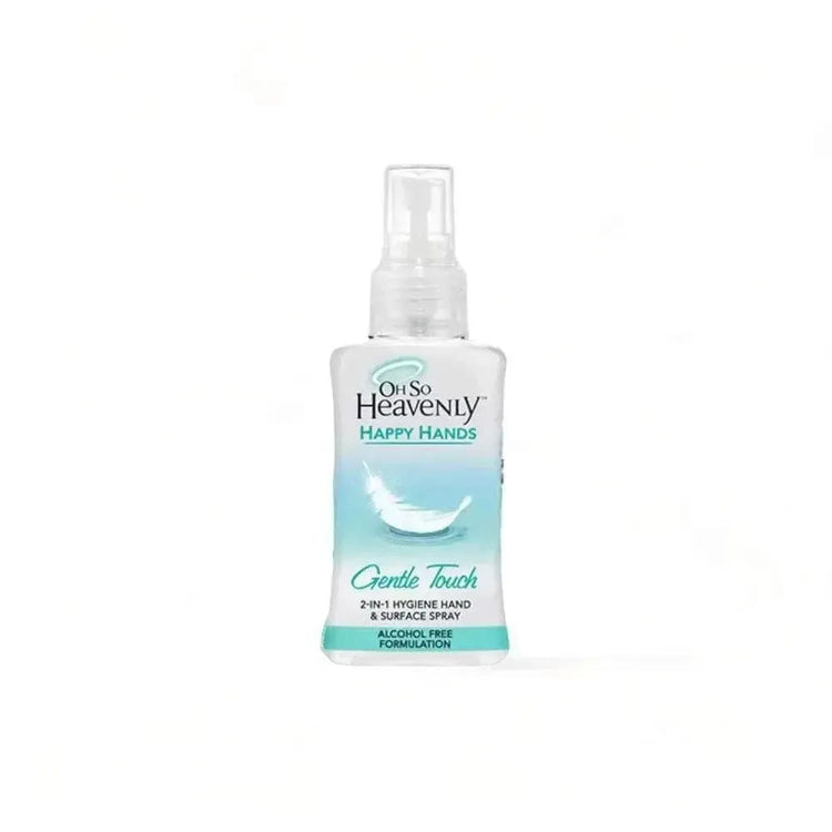 Oh So Heavenly Happy Hands Gentle Touch Hand and Surface Spray 90ml with Aloe Vera, vegan and cruelty-free from South Africa