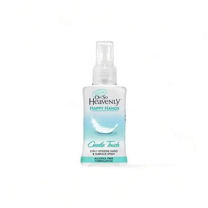 Oh So Heavenly Happy Hands Gentle Touch Hand and Surface Spray 90ml with Aloe Vera, vegan and cruelty-free from South Africa