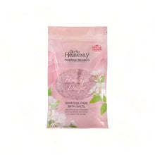 Oh So Heavenly Himalayan Delight Sensitive Care Bath Salts 1.2kg with Himalayan pink salts and white tea extract for gentle, relaxing skincare